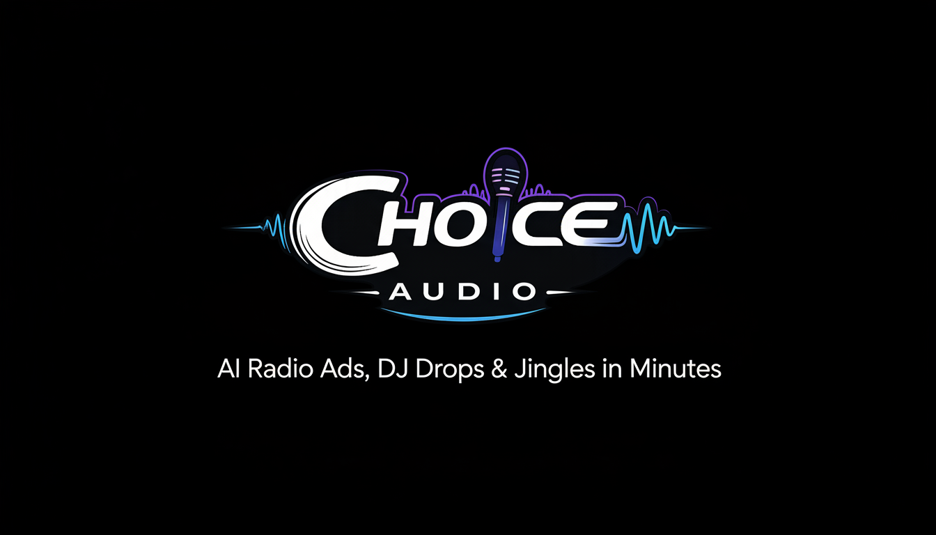 Choice Audio – AI Radio Ads, DJ Drops & Jingles